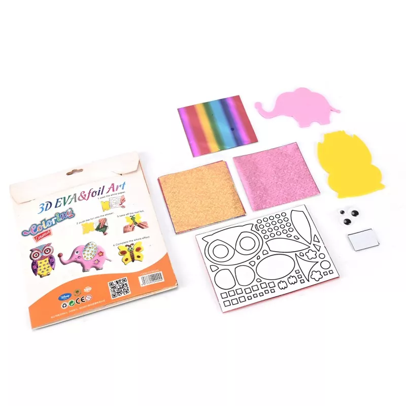 3D EVA Foil Art Toy