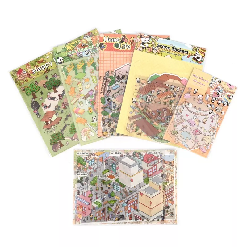 Colorful Scene Sticker