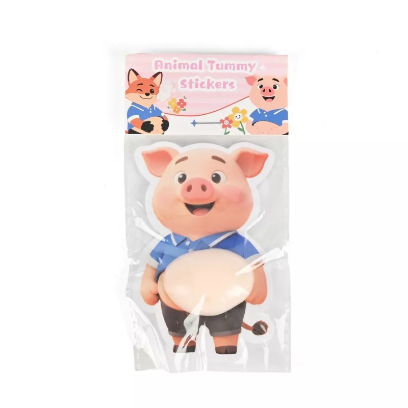 Squishy Peach Butt Puffy Sticker